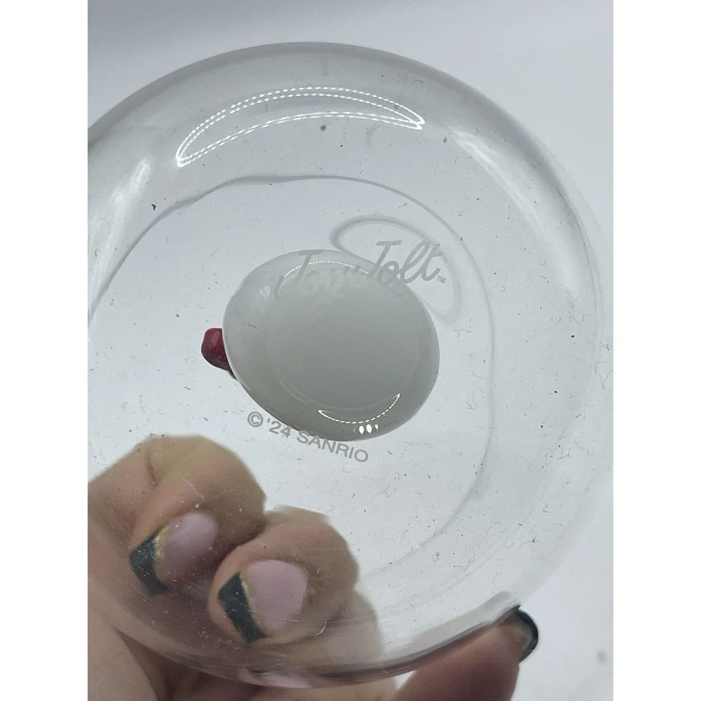 Hello Kitty and Mimmy 3D Icon Short Drinking Glasses‎ 13.5 Oz
